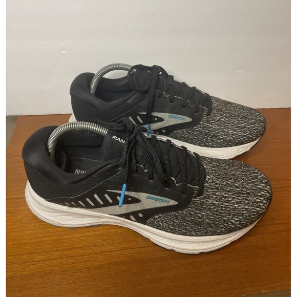 Brooks Range 2 Sneakers Womens Size 10 Black Running Shoes Athletic Lace Up - Picture 1 of 9